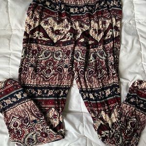 Pattern lounge pants